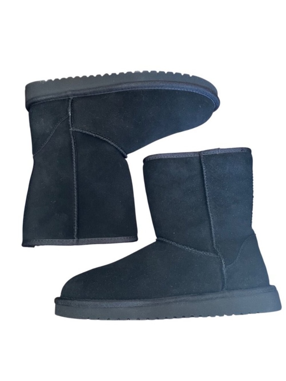 Koolaburra by UGG Classic Short Black Suede Winter Boots Size 12